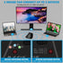 Wireless Vertical Ergonomic Mouse, Multi-Device(Bluetooth + 2.4G Connection), 4 Adjustable DPI, 7 Buttons Computer Mouse for PC, Laptop, Desktop, MacBook - Black