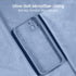 FireNova iPhone 15 Case - Light Blue Silicone, 6.1", with Camera Protection & 2 Screen Protectors, Soft Microfiber