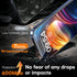 TOCOL for iPhone 15 Pro Max Screen Protector, 9H Hardness Military Grade Shatterproof HD Tempered Glass, Easy