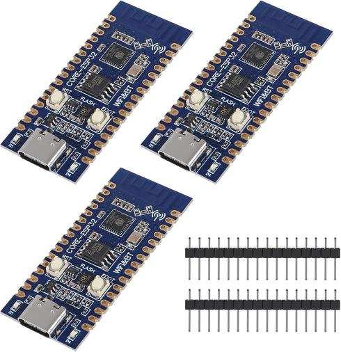 3 PCS ESP32-C3 ESP32 USB C Development Boards with WiFi Bluetooth for Arduino Microcontrollers