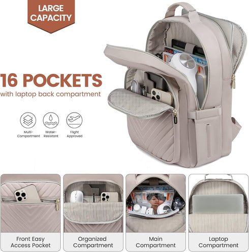 Backpack 17.3 inch,Cute Backpack Backpack LOVEVOOK Laptop for Women Womens Travel Purse,Professional Laptop Computer