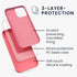 kwmobile 12 12 Case Compatible with Apple iPhone / iPhone Pro Case - TPU Silicone Phone Cover with Soft Finish - Dolce