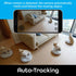 Scope Indoor 1080p HD Smart Auto-Tracking Security Camera, White, Motion Only