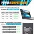 PA-4E DA130PE1-00 JU012 CM161 (Tip 7.4mm) for Dell Inspiron 7559 Charger, 130W Laptop Charger, Dell AC Adapter
