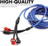 0 Gauge Car Amp Wiring Kit, 3000W 1/0 Gauge Installation Wiring Systems Kit for Radio, Subwoofers, Speakers