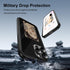 Smart Ink Black Screen Projection Phone Case for iPhone 13 Pro Max, Customizable Ink Screen Back Cover