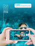wellhouse Waterproof Phone Pouch for iPhone 15 14 13 12 Pro Max, IPX8 Cellphone Dry Bag, Pink