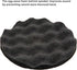 RECOIL SPB65 Foldable Silicone 6.5” Car Speaker Baffle Kits, Egg Crate Foam for Sound Quality Improvement, One Pair