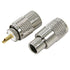 PL259 Coax Connectors, 5 Pack PL-259 UHF Male Solder Connectors with UG-175 Reducer for RG-58, RG-213