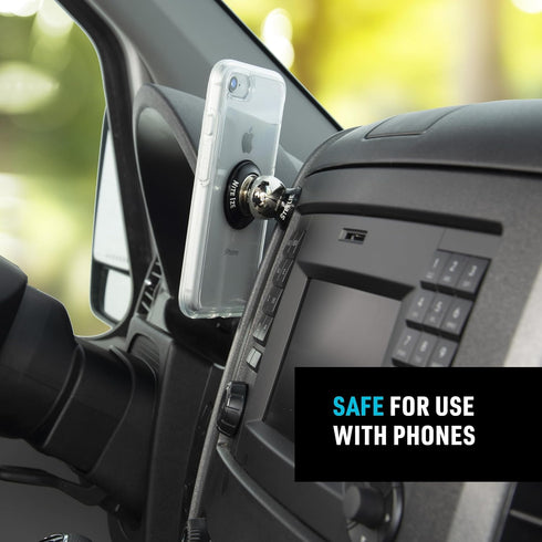 Nite Ize Steelie Orbiter Dash Kit - Durable Magnetic Dashboard Phone Mount, Easy-to-Use Cell Phone Car Holder