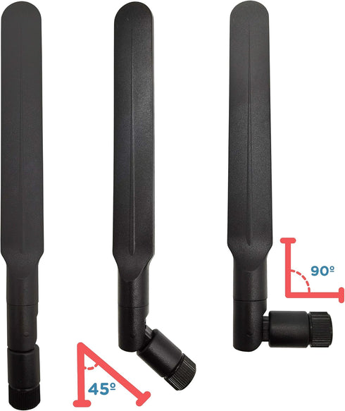 Tenmory 4G 9dbi 698-2700MHZ 3G 4G LTE Antenna LTE Universal Wide Band Omni Directional Paddle Antennas with SMA Male