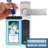 Cruise Lanyards Extra Large Waterproof Cell Phone Pouch - Touch Screen Dry Case for Phones up to 7” (2-Pack)