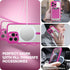 TIESZEN iPhone 15 Pro Max Case, Rose Red - Dustproof, MagSafe Compatible, 9H Tempered Glass & Privacy Screen Protectors.