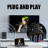 YAODHAOD 3RCA Set-top VGA to RCA Adapter, VGA to Audio Video Converter for TV, LCD Projector, Box, DVD Player