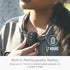 MEE audio IPX5 2 goSPKR Small Wearable Clip-on Bluetooth Speaker with Water Resistance, Built-in Speakerphone