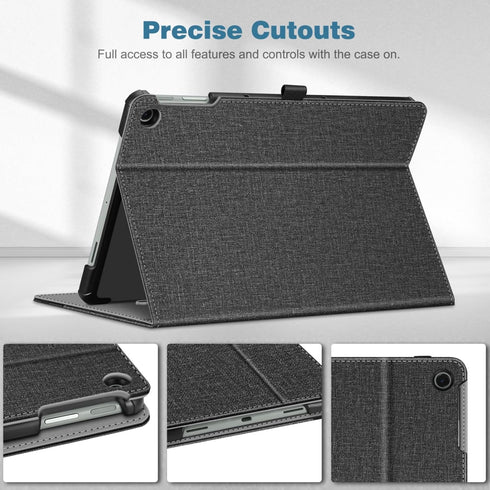FINTIE 11 Inch 2023 Case for Google Pixel Tablet Release, Multi-Angle Viewing Protective Stand Cover with Pocket