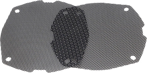 Replacement Front Mesh Speaker Grill Cover for Harley Touring Electra Glide FLHT, Street Glide FLHX 1996-2013