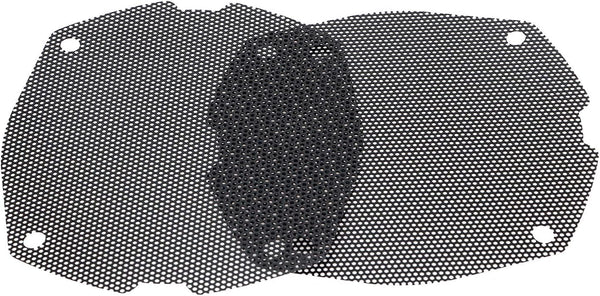 Replacement Front Mesh Speaker Grill Cover for Harley Touring Electra Glide FLHT, Street Glide FLHX 1996-2013