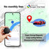 Naibudx 1-Year Car GPS Tracker No Subscription fees Required, Ultra-Strong Magnetism, mini-Sized and Portable, with a