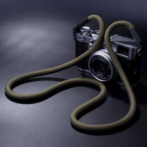 VKO Climbing Rope Camera Strap, 100cm Green Neck Shoulder Strap for DSLR SLR Mirrorless Cameras