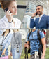VVAAGG Cell Phone Lanyard for iPhone: Crossbody Phone Strap Adjustable Neck Wrist Strap Anti Theft Long Lanyard Travel