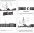 Titanium Band for Apple Watch, Compatible with 49mm, 45mm, 44mm, 42mm, Black Metal Replacement Strap