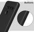 ENCASED LG V50 ThinQ Case, Thin Armor Slim Fit Flexible Grip Phone Cover in Black