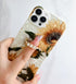 Qokey Compatible with iPhone 12 Pro Max 6.7 inch 2020 Flower Cute Fashion Design Soft TPU Shockproof Cover