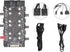 12V 4Pin PWM & 5V 3Pin ARGB with SATA 15Pin Power 2-in-1 Hub - 6 Way Sync CPU Cooling Fan Addressable RGB Lighting