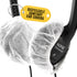 Sonic Technology Disposable Sanitary Ear Covers for Headphones: 50 Pair (2.5") Woven Paper Caps