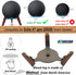 Real Wood Stand for Echo (4th Gen) Speaker, Tripod Holder Accessories for Alexa Speaker - Walnut