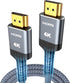 HDMI Cable 6.6 ft, Highwings 4K HDMI 2.0 Cord with High-Speed No