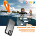 inkolelo iPhone 15 Pro Waterproof Case, Built-in Screen Full-Body Protector with Floating Strap, IP68 Waterproof Case -