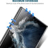EGV 3 Pack Samsung Galaxy S22 Ultra Screen Protector, Touch Sensitive, Anti-Scratch 3D Curved TPU, Bubble Free