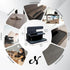 Namore Bedside Valet Tray Organizer for Men Wood Phone Docking Station with Tablet Holder for Wallet, Watch & Keys