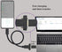 USB Type C 3.1 Panel Mount Adapter Cable - USB-C 3.1 Gen2 10Gbps Male to USB C Female Panel Mount Screw Cable, Supports