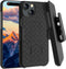Fingic Case for iPhone 15 Case,iPhone 15 Belt Clip Holster Cases Slim Combo