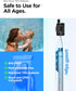 Spigen AquaShield Universal Waterproof Phone Pouch, PVC Protective Dry Bag Cases with IPX8 Compatible with iPhone