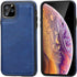 OT ONETOP Wallet Case for iPhone 11 Pro, PU Leather Kickstand with Card Holder, Double Magnetic Clasp, White