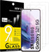 NEW'C Tempered Glass Screen Protector for Samsung Galaxy S21 5G (6.2) - Pack of 3, 9H Hardness, Anti-Scratch,
