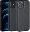 molzar GripBig Series Case for iPhone 12 and 12 Pro, Built-in Metal Plate for Magnetic Mount, Black/Black