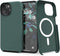 Crave Dual Guard iPhone 15 Case - Forest Green, MagSafe Compatible, Shockproof Dual Layer Protection for Apple iPhone