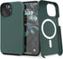 Crave Dual Guard iPhone 15 Case - Forest Green, MagSafe Compatible, Shockproof Dual Layer Protection for Apple iPhone