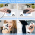 2Pcs Metal Ring Sticker for Pop Socket Magnetic Grip, Magnetic Adapter for iPhone, Magsafe Wireless Charger (Blue)