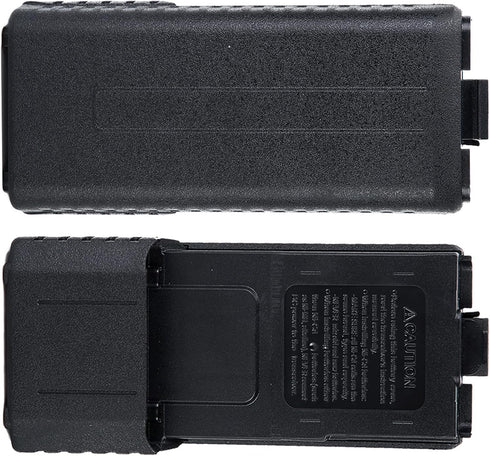 Walkietalkie Battery Box ABS, 6xAA Large Capacity Two-Way Radio Battery Case, Extended Battery Holder for UV5R