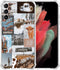 Cowboy Case for Galaxy S21, Retro Western Country Cowgirl Life Art Collage Phone Case for Boys Men Women, Trendy Soft