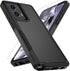 Moto G Stylus 5G 2024 Case, Black with HD Screen Protector, 10 FT Military Grade Drop Protection, Anti-Slip Design