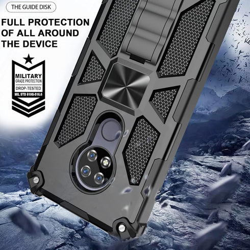 Ailiber for Cricket Ovation Case, AT&T Radiant Max Phone Case with Screen Protector, Rugged Shockproof Military Grade