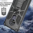 Ailiber for Cricket Ovation Case, AT&T Radiant Max Phone Case with Screen Protector, Rugged Shockproof Military Grade