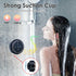 XLEADER Rose Gold Bluetooth Shower Speaker, IPX7 Waterproof Bathroom Speaker with Suction Cup, 15H Playtime, for Girls